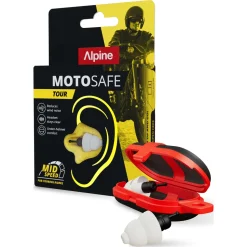 Alpine MotoSafe Earplugs Tour V2