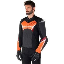 Alpinestars Faster V3 Leren Motorjas