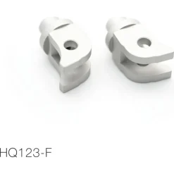 Barracuda Husqvarna Voetsteunen-adapter Voorzijde (set)