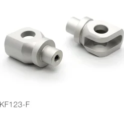 Barracuda Kawasaki Voetsteunen-adapter Voorzijde (set)