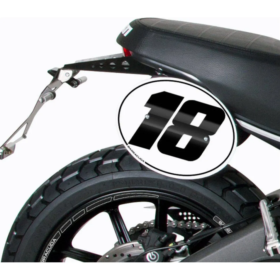Barracuda Nummerbord Set Ducati Scrambler (2015 - 2017)