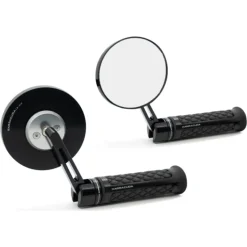 Barracuda Skin-S/Bar End Spiegels (set)