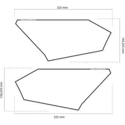 Barracuda Sticker Set Honda X-adv