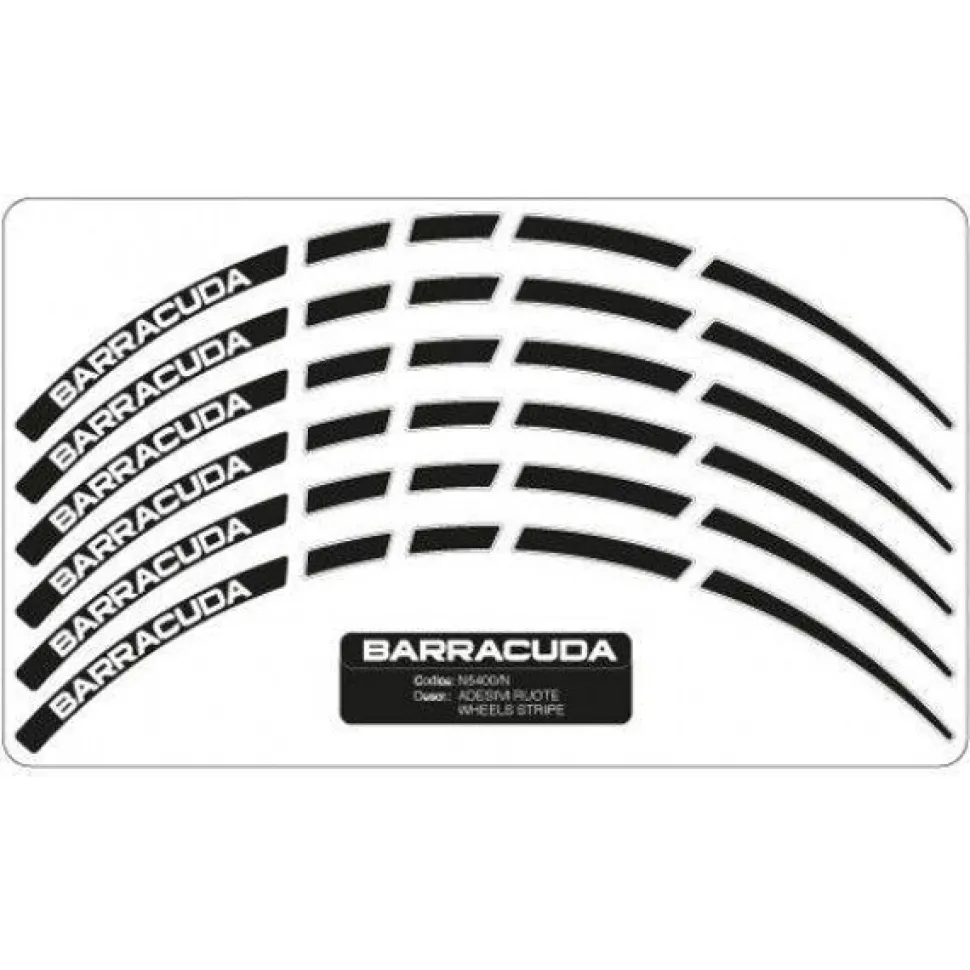 Barracuda Wheel Stripes For Motorbike