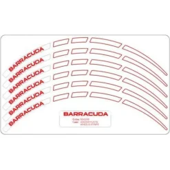 Barracuda Wheel Stripes For Motorbike