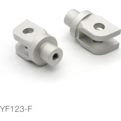 Barracuda Yamaha Voetsteunen-adapter Voorzijde (set)