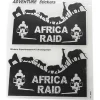 Booster Adventure stickers Africa Raid 20x24 cm