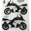 Booster Adventure stickers Moto Planisvero 20x24 cm