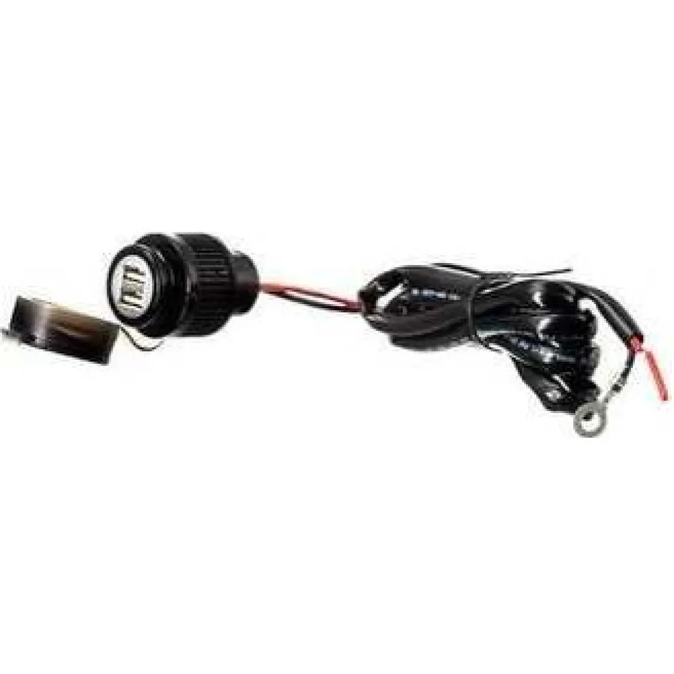 CLAW 3.1AMP Dual USB Hardwire Charger Handlebar