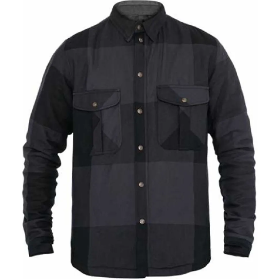 John Doe Motoshirt Grey Black Big Block