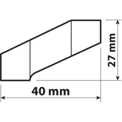 Lampa Offset Spiegelverbreder M10 rechts