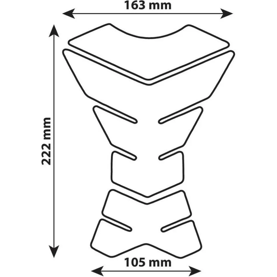 Lampa Pro-Tank X3 Carbon Tankpad