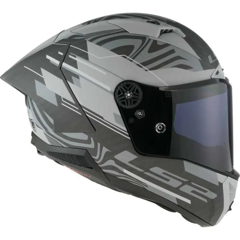 LS2 FF805 THUNDER Carbon GP AERO Polar Integraalhelm