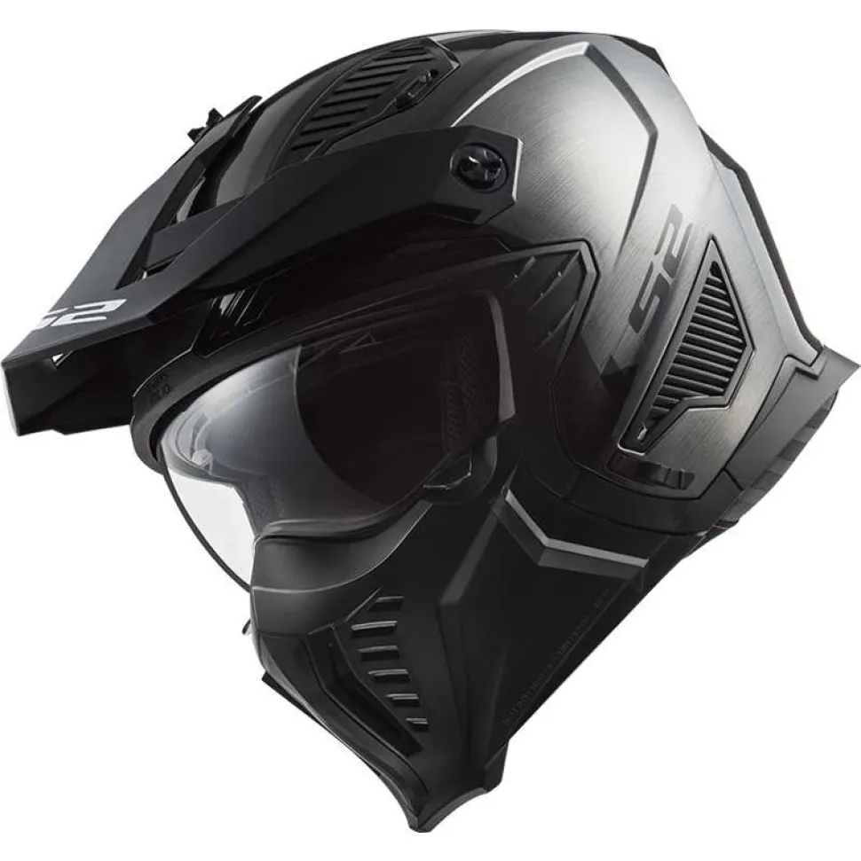 LS2 OF606 Drifter Titanium Adventure helm