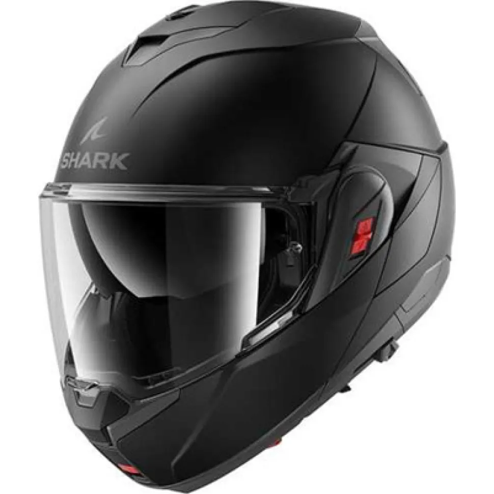 Shark Oxo Dark Shadow Mat Systeemhelm