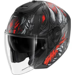 Shark RS Jet Carbon Shaytan Jethelm