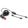SW-Motech 12V ADAPTER KABEL MET PLUG NAAR MINI USB (100 CM).