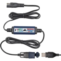Tecmate Optimate O-108 SAE USB-oplader 3300 mA - 150 cm